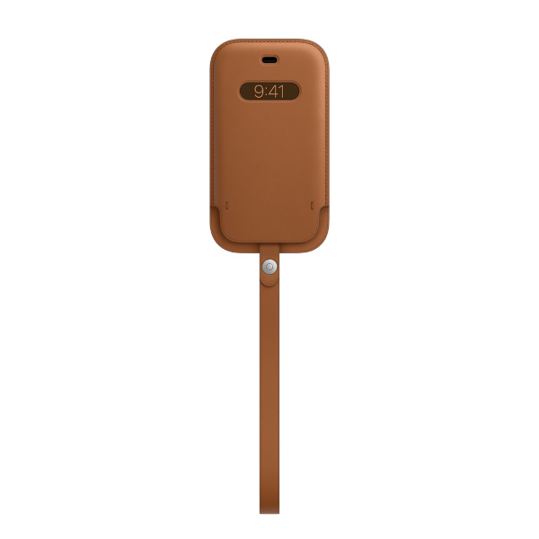 Apple iPhone 12 Mini Läderfodral med MagSafe - Sadelbrun