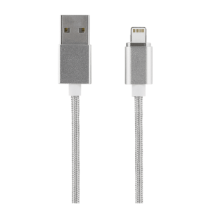 EPZI Magnetisk USB-synk/laddarkabel med Lightning-kontakt, 1m
