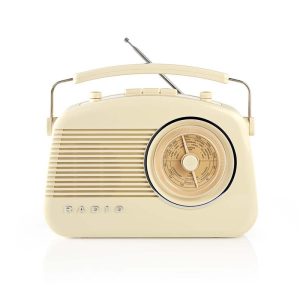 FM-radio | 4.5 W | Bärhandtag | | Elfenben