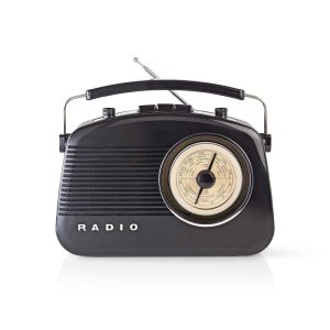 FM-radio | 4.5 W | Bärhandtag | | Svart