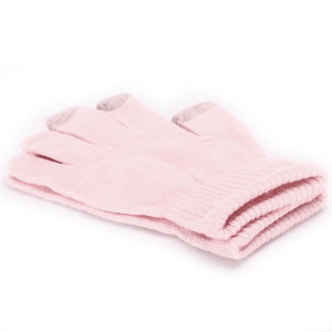 Fingervantar för touchskärmar, rosa
