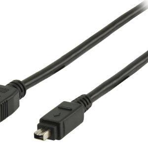 Firewire 800 9-pin - 4-pin - 2 meter