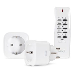 Fjärrströmbrytare Nexa MYCR-2 2-Pack Plug-In Med Fjärrkontroll