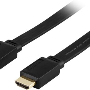 Flat HDMI-kabel med stöd för 3D 5m