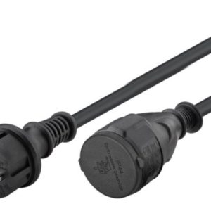 Förlängningskabel strömkabel för utomhusbruk i flera längder