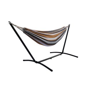 GEAR4U Underbar hängmatta med lättmonterad ställning Earth