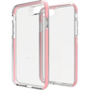 Gear4 Piccadilly D3O Skal iPhone 6/6S/7/8/SE 2020 - Rosa / Transparent