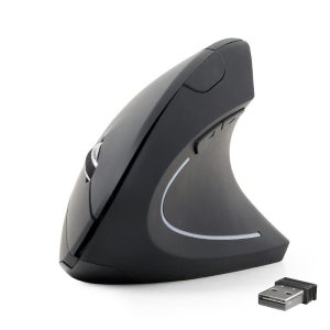Gembird trådlös vertikal ergonomisk mus - Svart
