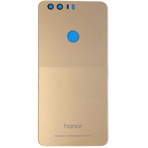 Honor 8 baksida / batterilucka med tejp - Guld