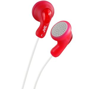 Hörlur F14 Gumy In-Ear Röd