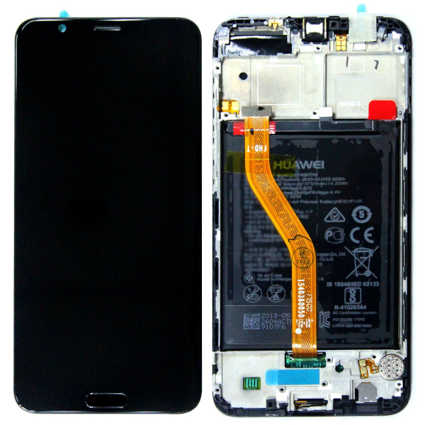 Huawei Honor View 10 Original LCD Display & Skärm - Svart Huawei Honor View 10 Original LCD Display & Skärm - Svart
