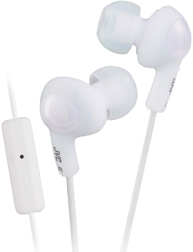 JVC Gumy Plus In-Ear Hörlurar W/Mic - HA-FR6 - Vit JVC Gumy Plus In-Ear Hörlurar W/Mic - HA-FR6 - Vit
