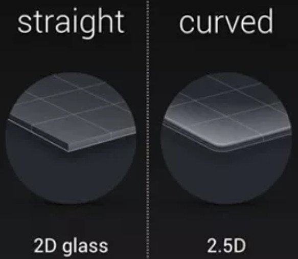 Merskal 2.5D skärmskydd med härdat glas till Samsung Galaxy A7