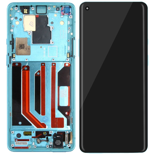 OnePlus 8 Pro Original Skärm Fluid AMOLED Display - Grön OnePlus 8 Pro Original Skärm Fluid AMOLED Display - Grön