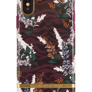 Richmond & Finch skal för iPhone X/XS, Floral Zebra