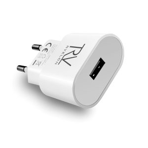 Rvelon 10.5W Reseladdare USB-A - Vit