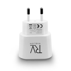 Rvelon 10.5W Reseladdare USB-A i Bulk - Vit