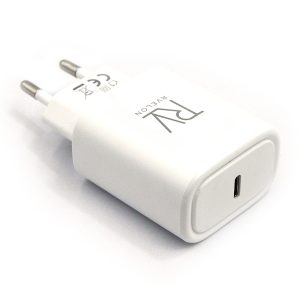 Rvelon USB-C Snabbladdare 20W - Vit