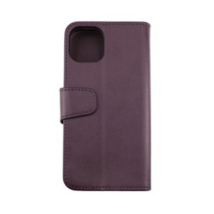 Rvelon iPhone 12/12 Pro Plånboksfodral - Mörk Körsbär
