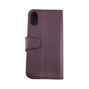 Rvelon iPhone X/XS Plånboksfodral - Mörk körsbär