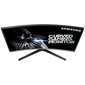 Samsung CRG5 27" 1500R Välvd Gamingskärm 240hz Full-HD 1080p - Mörkgrå/Blå
