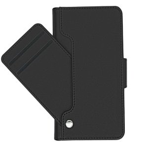 Samsung Galaxy A42 5G TPU Läderfodral Skal - Minificka - Svart