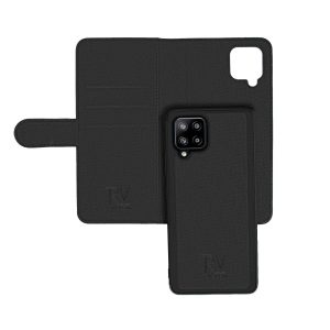 Samsung Galaxy A42 5G TPU Läderfodral Skal - Svart