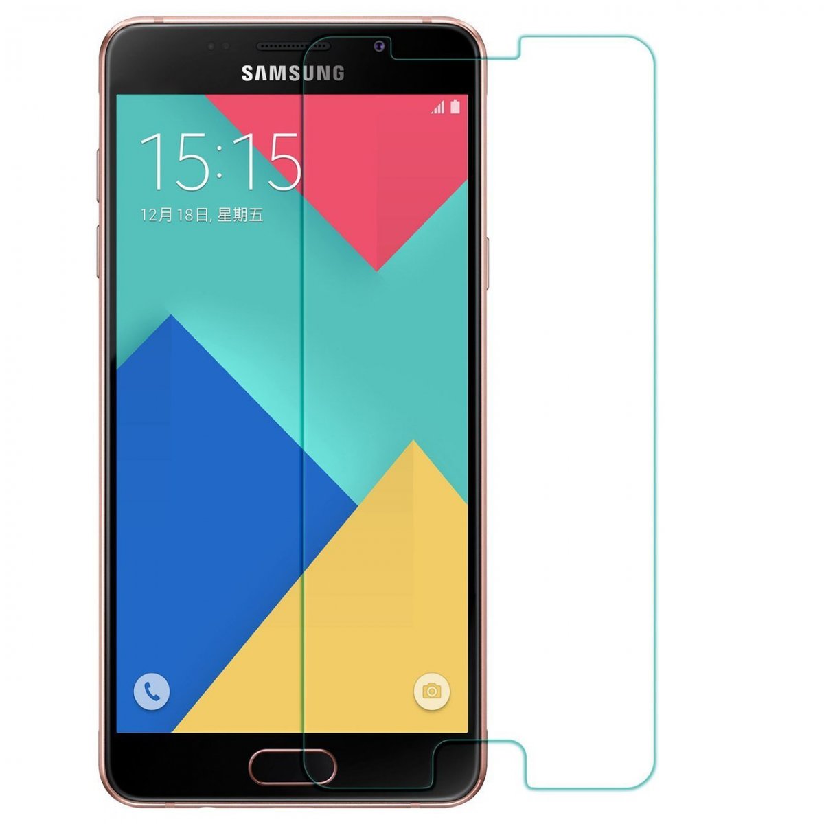 Samsung Galaxy A5 2016 Skärmskydd i 9H Härdat Glas Samsung Galaxy A5 2016 Skärmskydd i 9H Härdat Glas