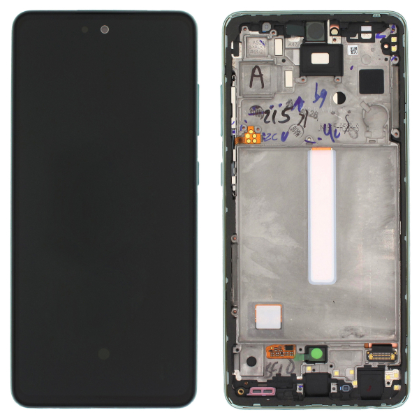 Samsung Galaxy A52s 5G Original Skärm med Ram - Grön Samsung Galaxy A52s 5G Original Skärm med Ram - Grön