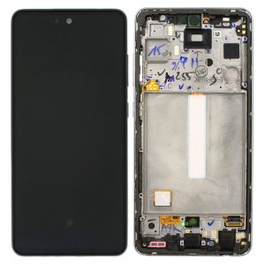 Samsung Galaxy A52s 5G Original Skärm med Ram - Vit