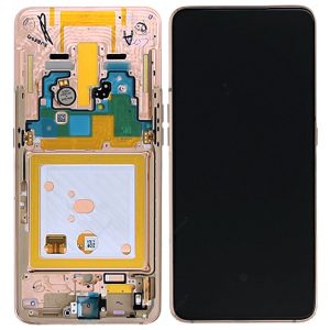 Samsung Galaxy A80 Original Skärm Super AMOLED Display Glas - Guld