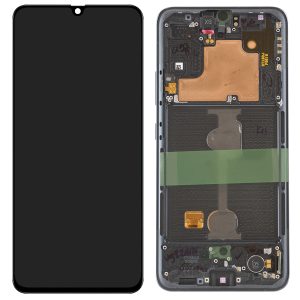 Samsung Galaxy A9 2018 Original Skärm Super AMOLED - Svart