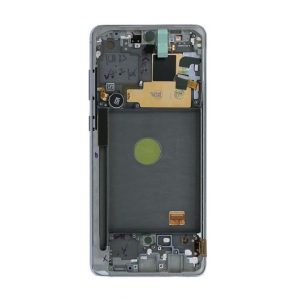 Samsung Galaxy Note 10 Lite Original AMOLED Display Skärm - Silver