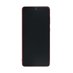 Samsung Galaxy Note 10 Lite Skärm Original AMOLED Display - Röd