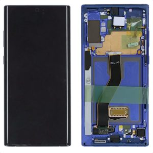 Samsung Galaxy Note 10 Plus Original OLED Display Skärm - Blå Aura