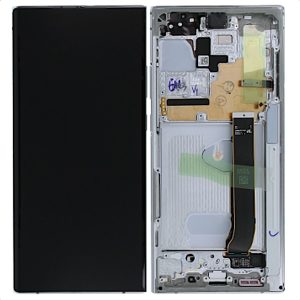 Samsung Galaxy Note 20 Ultra 5G Original AMOLED 2X Skärm - Mystisk Vit