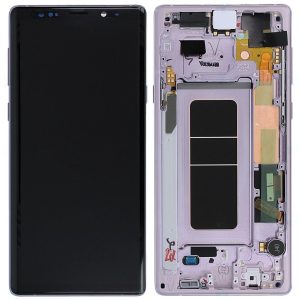 Samsung Galaxy Note 9 Original OLED Display Skärm - Lila