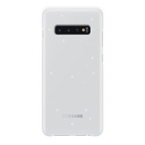 Samsung Galaxy S10 Plus Led Cover Original - Vit