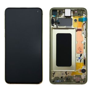 Samsung Galaxy S10e Skärm AMOLED Display original - Gul