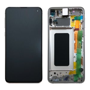 Samsung Galaxy S10e Skärm AMOLED Display original - Vit