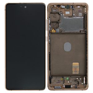 Samsung Galaxy S20 FE Original Skärm Super Amoled - Orange