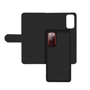 Samsung Galaxy S20 FE TPU Läderfodral Skal - Svart