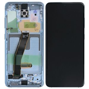 Samsung Galaxy S20 Original Skärm Dynamic Amoled 2X - Blå