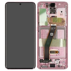 Samsung Galaxy S20 Original Skärm Dynamic Amoled 2X - Rosa