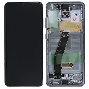 Samsung Galaxy S20 Original Skärm Dynamic Amoled 2X - Svart/Grå