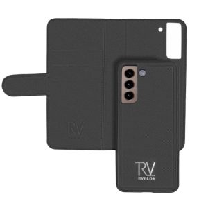 Samsung Galaxy S21 Plus Läderfodral TPU Skal - Svart