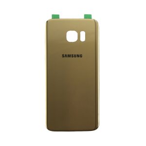 Samsung Galaxy S7 Edge Baksida med tejp - Guld
