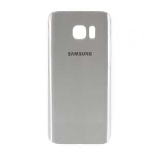 Samsung Galaxy S7 Edge Baksida med tejp - Silver