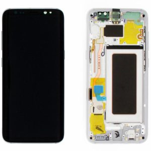 Samsung Galaxy S8 LCD Skärm & Display Original - Silver