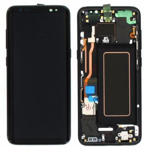 Samsung Galaxy S8 LCD Skärm & Display Original - Svart